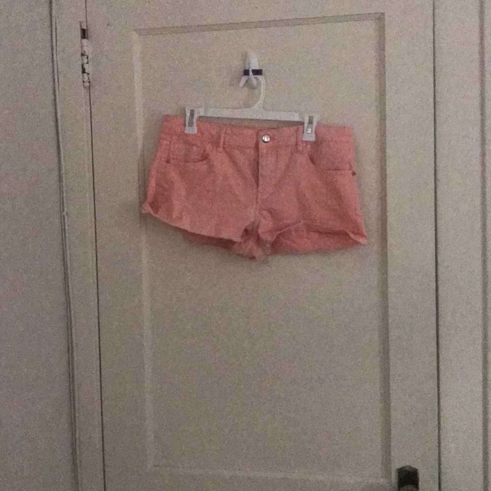 Peach shorts